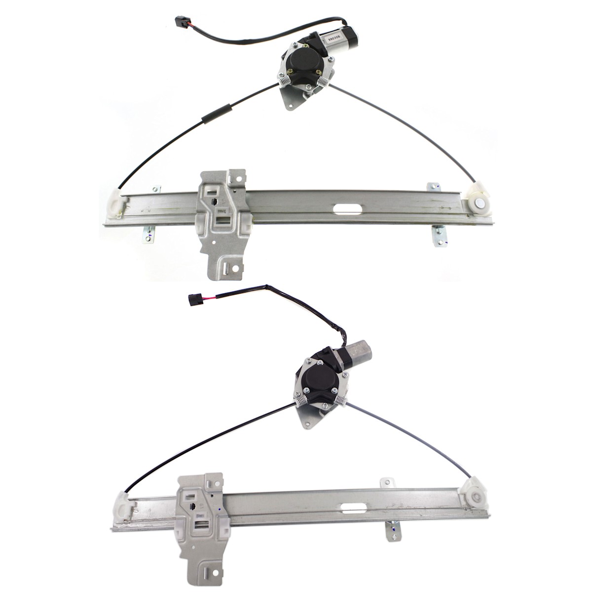 Set of 2 Window Regulators Front & Rear Left Hand Side Driver LH for