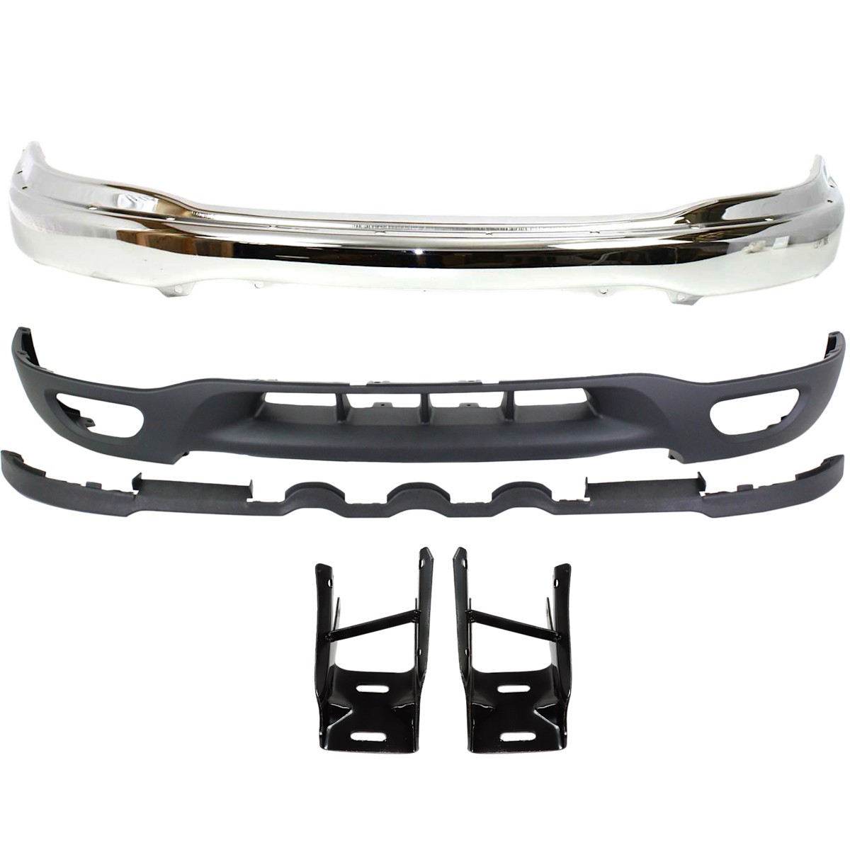 Bumper Face Bar Kit Chrome Front for F150 Truck F250 Ford F150 Expedition F250 eBay