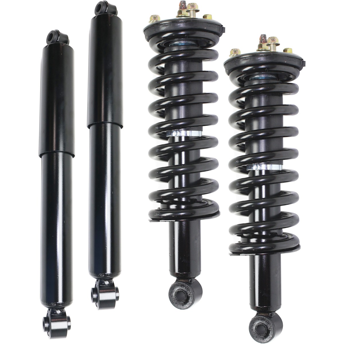 Twintube Shocks and Loaded Struts For 20052015 Nissan Xterra 4Pc Gas