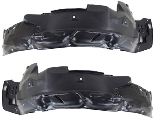 New Set of 2 Fenders Front Driver /& Passenger Side LH RH for Honda Civic Pair