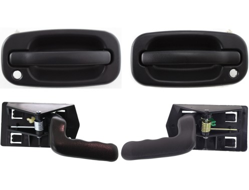 Door Handle For 2000-2006 Chevrolet Tahoe Front Left and Right Black | eBay